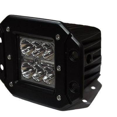 DV8 Offroad 3in Flush Mount LED Lights 20W Flood/Spot 5W Cree