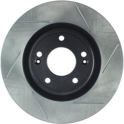 StopTech Power Slot 10 Hyundai Genesis Coupe Non-Track Front Left Slotted Rotor