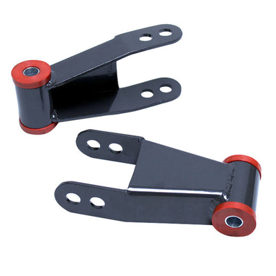 MaxTrac 97-03 Ford F-150 2WD/4WD 2in Rear Lowering Shackles