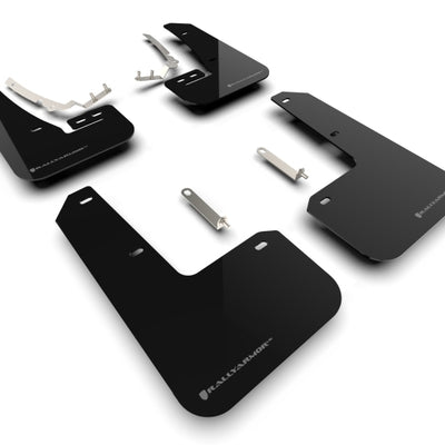 Rally Armor 22-25 VW MK8 Golf GTI/R Black UR Mud Flap w/Gray Logo