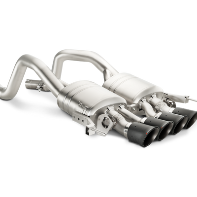 Akrapovic 14-17 Chevrolet Corvette Z06 (C7) Slip-On Line (Titanium) w/ Carbon Tips