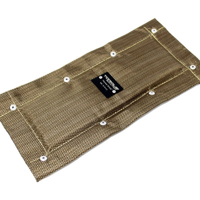 Torque Solution Univ Exhaust Pipe & Cat Converter Volcanic Rock Thermal Heat Shield Blanket 6x13in