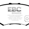 EBC 97 Acura CL 2.2 Greenstuff Rear Brake Pads