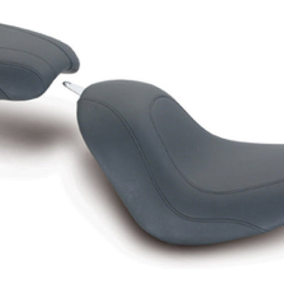 Mustang 06-17 Harley Softail Wide Tire (200mm) Tripper Passenger Seat - Black