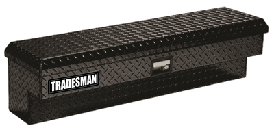 Tradesman Aluminum Side Bin Truck Tool Box (60in.) - Black