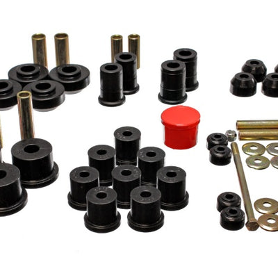Energy Suspension 67-73 Ford Mustang Black Hyper-flex Master Bushing Set