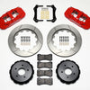 Wilwood AERO4 Rear Kit 14.00in Red 97-04 Corvette C5/Z06 05-13 C6