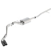 Borla S-Type Cat-Back 14-15 Sierra 1500 Std Bed/CC Short Bed 143.5in WB Side Exit Exhaust Black Tips