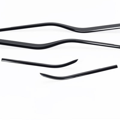 Putco 17-20 Ford SuperDuty - Super Cab w/Towing Mirrors (ABS Window Trim) Tinted Window Trim Accents