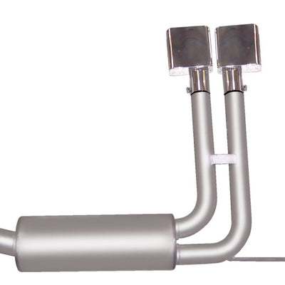 Gibson 05-08 Ford F-150 FX4 5.4L 2.5in Cat-Back Super Truck Exhaust - Stainless