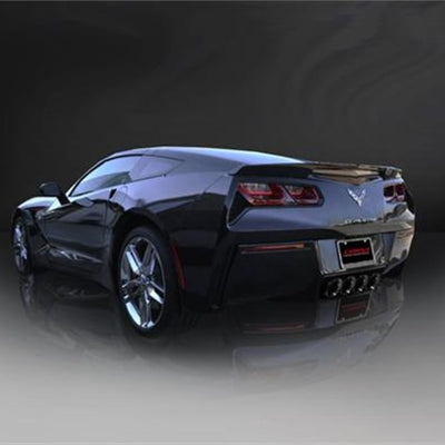 Corsa 2014-2020 Chevrolet Corvette 6.2L V8 Quad 45in Polished Black Pro-Series Tip Kit