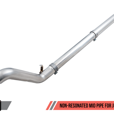 AWE Tuning 2018+ Jeep Wrangler JL/JLU 2.0T Non-Resonated Mid Pipe