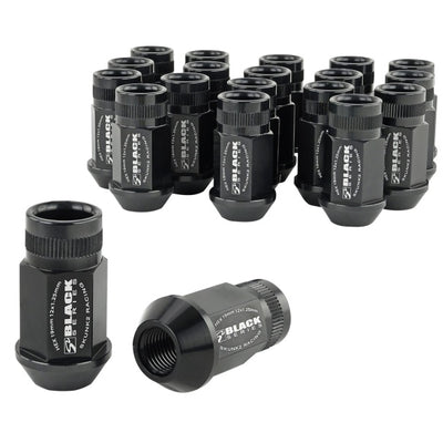 Skunk2 12x1.25 Forged Lug Nut - Black (Set of 20)