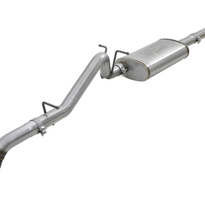 aFe MACH Force-Xp Hi-Tuck 3in. 409 SS C/B Exhaust 15-18 GM Colorado/Canyon L4-2.5L/V6-3.6L - Blk Tip