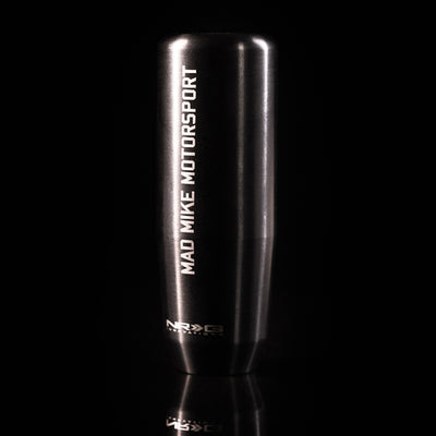 NRG Universal Shift Knob - Heavy Weight - Mad Mike Signature Short Shifter - Black Chrome
