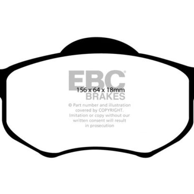 EBC 00-04 Ford Escape 2.0 Greenstuff Front Brake Pads