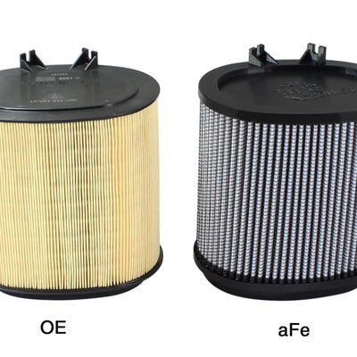 aFe MagnumFLOW OE Replacement Pro DRY S Air Filters 09-12 Porsche 911 (977.2) H6 3.6L/3.8L