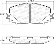 StopTech Street Brake Pads - Front