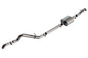 Borla 21-22 Ford Bronco 2.3L 2DR/4DR T-304 Stainless Steel Cat-Back S-Type Exhaust - Brushed