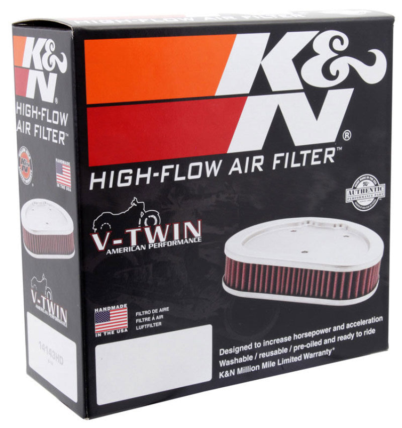 K&N 12-16 Harley-Davidson XL 883/1200 Drop In Air Filter