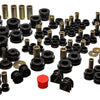 Energy Suspension 02-09 Nissan 350Z / 03-07 Infiniti G35 Coupe Black Hyper-Flex Master Bushing Set