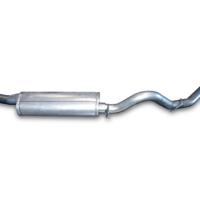 Gibson 07-10 GMC Sierra 2500 HD SLE 6.0L 3.5in Cat-Back Single Exhaust - Stainless