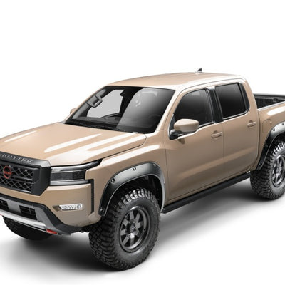 Bushwacker 22-24 Nissan Frontier Pocket Style Fender Flares 4pc - Black