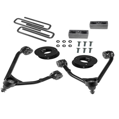 Superlift 07-16 Chevy Silv 1500 2WD 3.5in Lift Kit w/ Cast Steel Control Arms & Rear Shocks