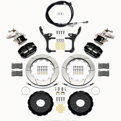 Wilwood Dynapro Radial4 / MC4 Rear Kit 12.88 2006-15 Miata w/Lines & Cables