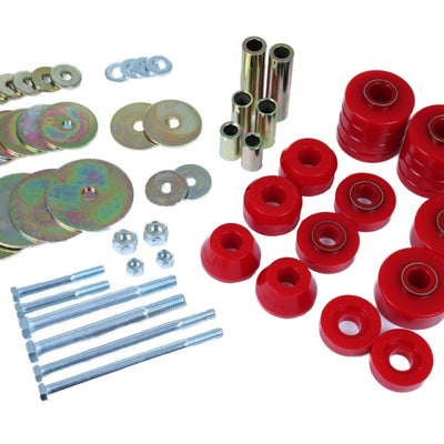 Energy Suspension 69-72 GMC C1500 Pickup Red Body Mount Bushing Set