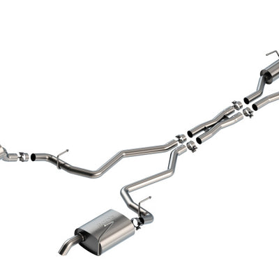 Borla 21-23 Jeep Grand Cherokee L S-Type Catback Exhaust Turndown Tips