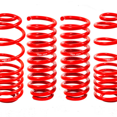 BMR 02-09 Trailblazer Lower Springs Set of 4 2in-3in Drop Red