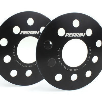 PERRIN Subaru/Toyota/Scion 3mm Wheel Spacers (Slip-On Style/No Studs) 5x114.3/5x100 56mm CB - Pair