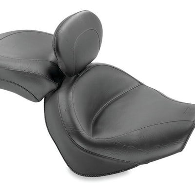 Mustang 05-09 Suzuki Boulevard C90, C90T Standard Touring 2PC Seat w/Driver Backrest - Black