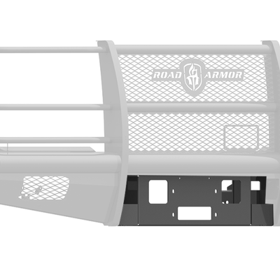 Road Armor 17-20 Ford F-250 Vaquero Front Winch Plate - Tex Blk