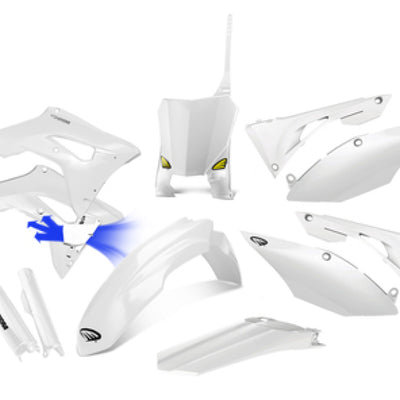 Cycra 17-21 Honda CRF250R-450R Powerflow Full Body Kit - White