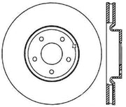 StopTech SportStop 6/02-08 Nissan 350Z / 8/02-04 Infiniti G35 Slotted & Drilled Rear Left Rotor