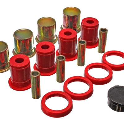 Energy Suspension Chevrolet/Pontiac Black Rear End Control Arm Bushing Set w/ Thrust Washer