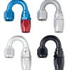 Fragola -6AN x 180 Degree Power Flow Hose End