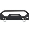 Fishbone Offroad 87-06 Jeep TJ/YJ Wrangler TJ/YJ Steel Front Bumper W/LEDs - Blk Textured Powercoat