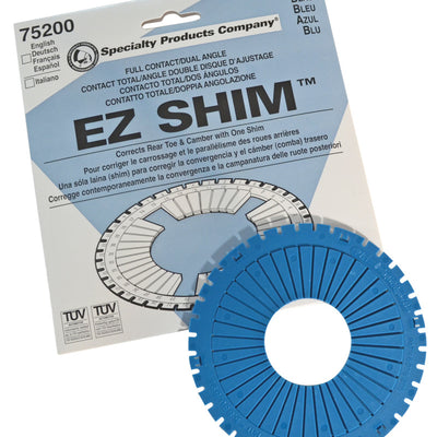 SPC Performance EZ Shim Dual Angle Camber/Toe Shim (Blue)