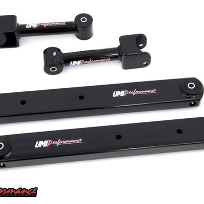 UMI Performance 78-88 GM G-Body Rear Control Arm Kit Fully Boxed Lowers