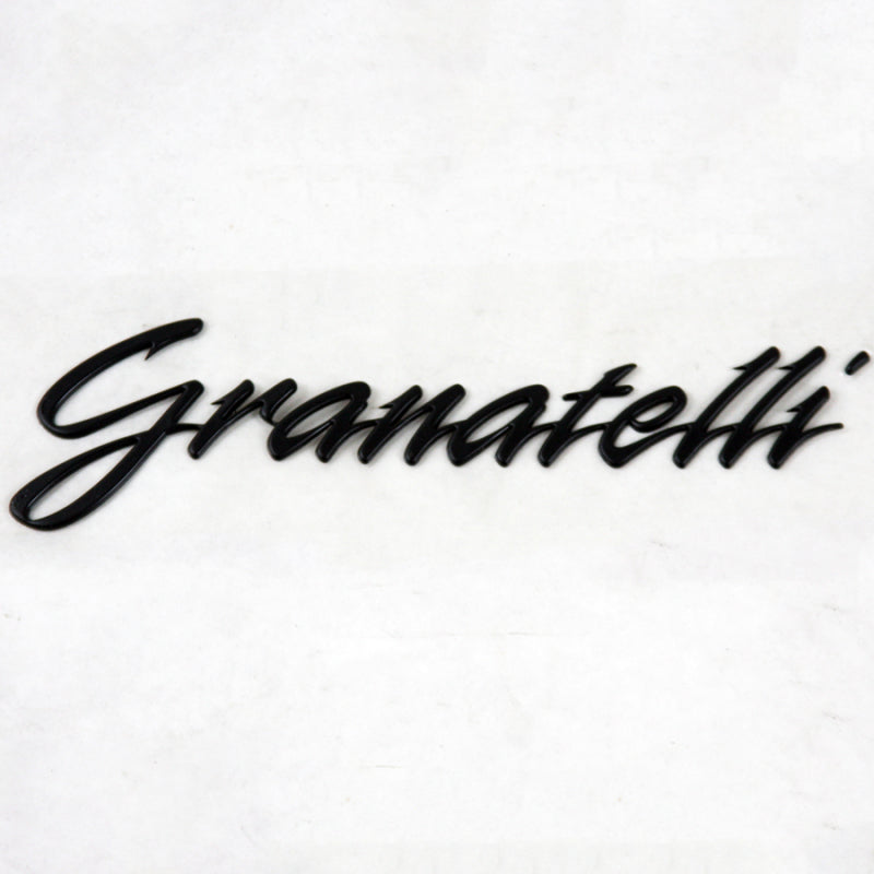 Granatelli Logo Domed Decal - Black