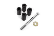 BMR 15-18 Ford Mustang S550 Rear Cradle Bushing Kit w/ Centering Sleeves- Black