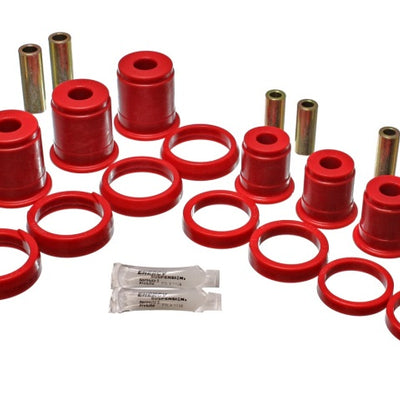 Energy Suspension 84-01 Jeep Cherokee/Wagoneer/Comanche 2WD Red Front Control Arm Bushings