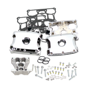 S&S Cycle 1999+ BT 4-1/8in Rocker Box - Chrome