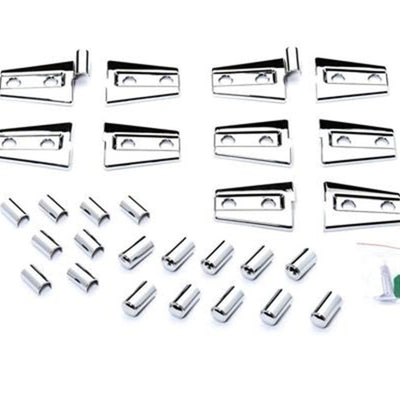 Putco 07-17 Jeep Wrangler - Hinge Covers (Also Fits Sahara Edition)