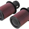 K&N Replacement Air Filter for 09-13 Audi R8 5.2L V10 / 09-13 Lamborghini Gallardo 5.2L V10