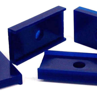 SuperPro 1956 MG MGA Base Rear Spring Insulator Pad Set