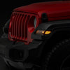 Raxiom 18-23 Jeep Wrangler JL Axial Series LED Side Marker Lights- Smoked